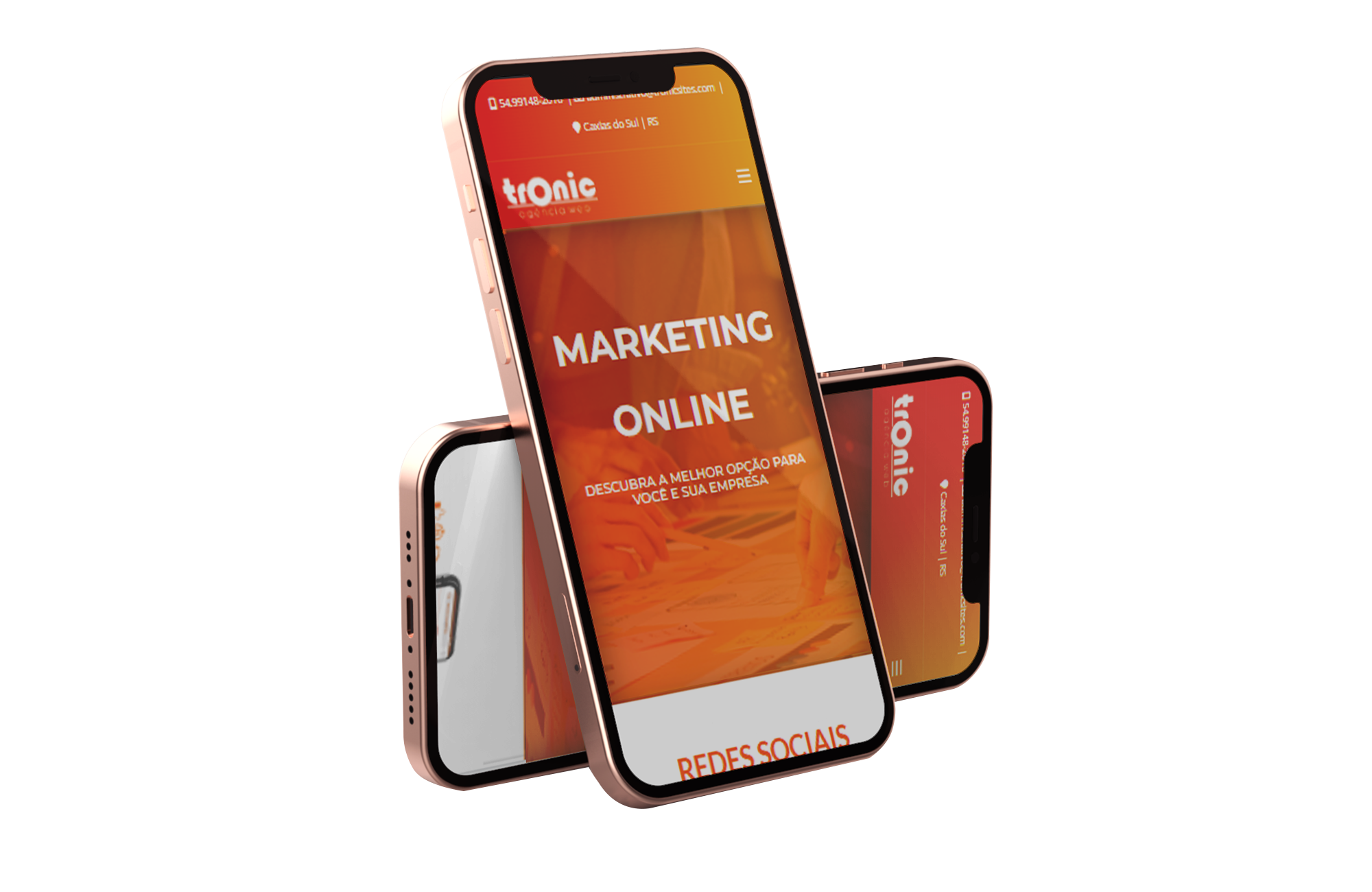 Tronic Sites - Criação e Desenvolvimento de Sites em Caxias do Sul - Agência de Marketing Digital - Webdesign - Criação de Logotipo e Logomarca - Identidade Visual - Programador de Sites - Programação de E-commerce - Empresa que Cria Loja Virtual ou E-commerce - Marketing Digital - Cartão de Visita Digital - Anúncios no Google Adwords - Servidor para Hospedagem de Sites e Registro de Domínios - E-mail Profissional - Empresa que Cria Site - Construção e Confecção de Site - Empresa de Marketing Digital em Caxias do Sul